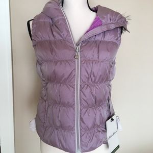 Eddie Bauer Aurora Puffer Vest with Hood, PXS